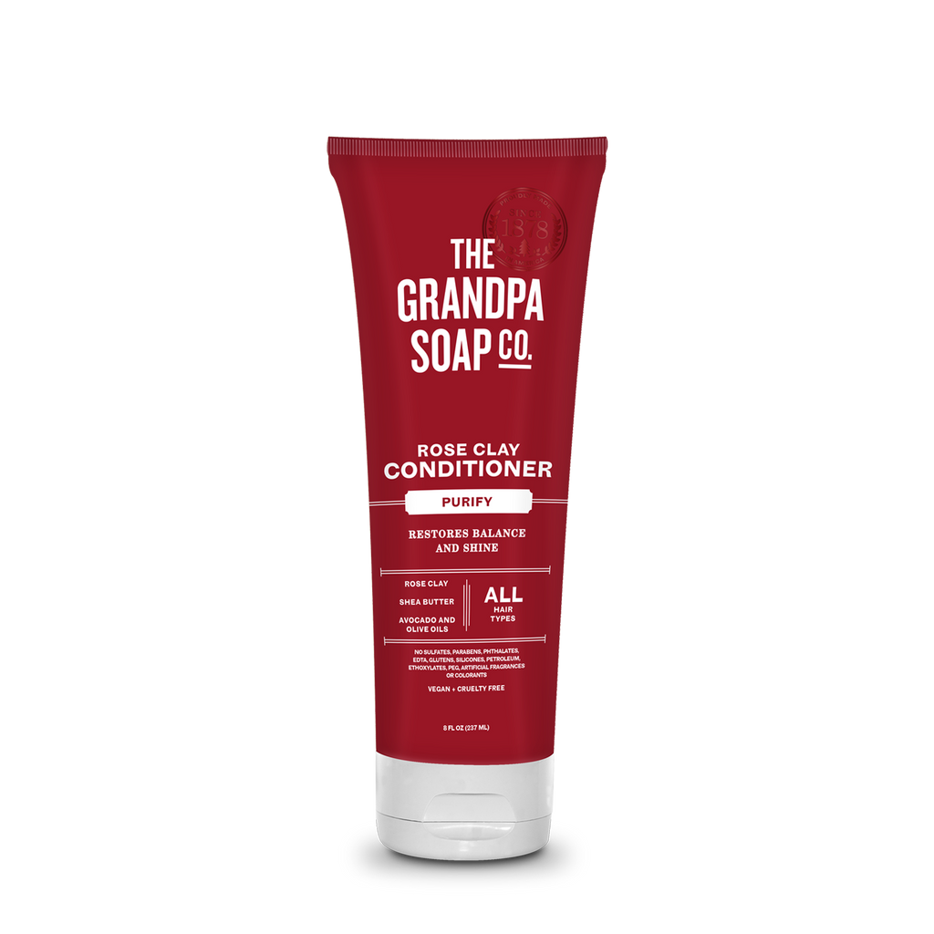 Rose Clay Deep Conditioner – The Grandpa Soap Company