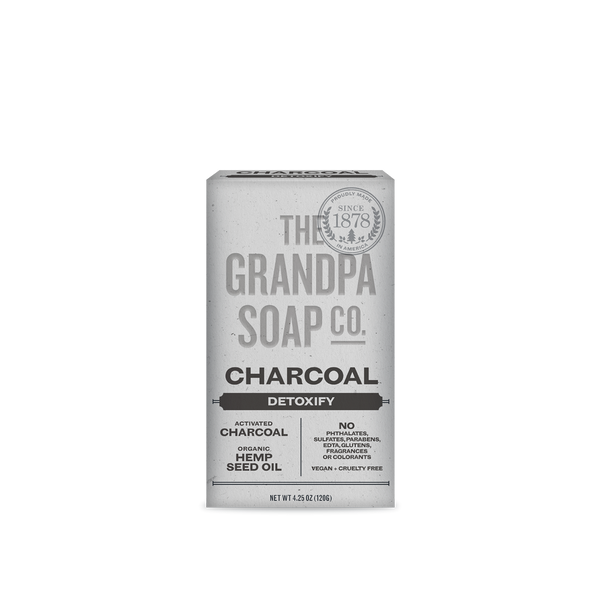 charcoal glutathione soap Bar – The Grandpa Soap Company Urganic Soap-3 in 1 Himalayan