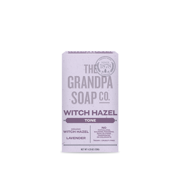 Witch Hazel Bar Soap – The Grandpa Soap Company